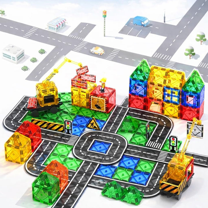Wonder Toys Blocs magnétiques Classiques Les Jouets de Construction magnétiques Originaux Pour garço