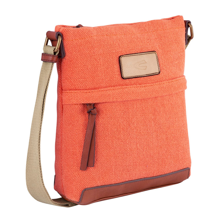 camel active, OAKLAND PI, Damen, Umhängetasche, M, Orange Orange 24,5 x 8,0 x 28,0 (LxBxH), Orange 2