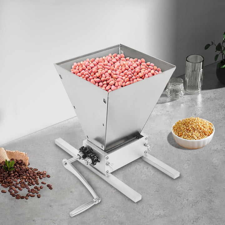 4L Getreidemühle, Malzmühle Futtermühle Maismühle, elektrische Kornpresse für Gerste Weizen Mais, Ha