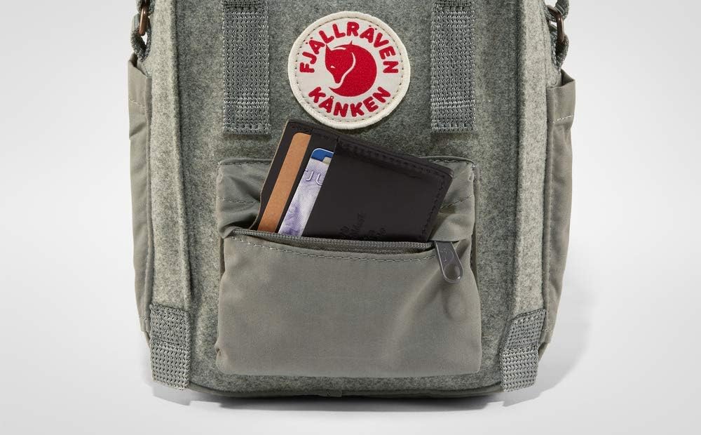 Fjallraven Unisex Kånken Re-wool Sling Schultertasche (1er Pack) Einheitsgrösse Granitgrau, Einheits