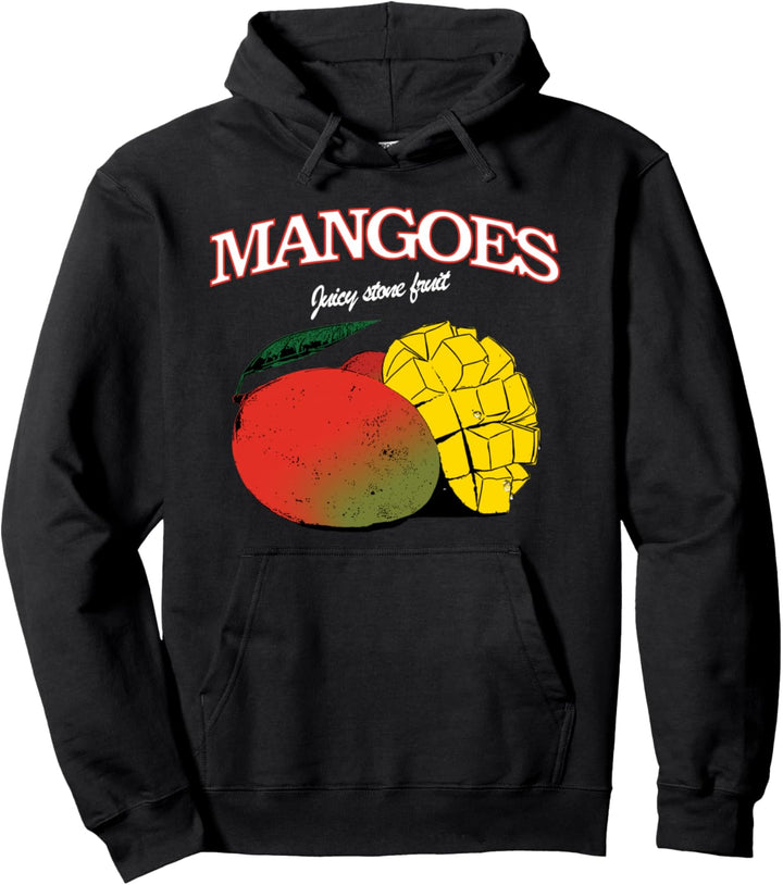 Sommer Schwingungen Hawaii der Mango Tropischen Frucht Pullover Hoodie