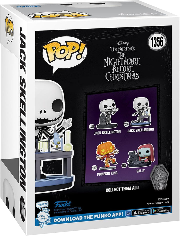 Funko Pop! Disney: The Nightmare Before Christmas 30th - Jack Skellington - (lab) - Vinyl-Sammelfigu