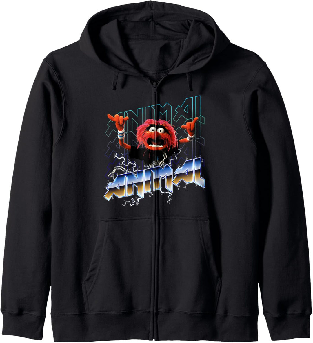 Disney The Muppets Animal Rock Portrait Kapuzenjacke