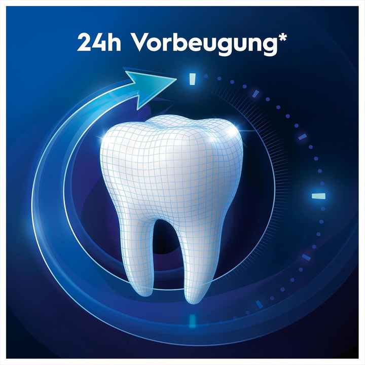 Oral-B Pro-Expert Advanced Zahncreme, 24 Stunden Plaque-Vorbeugung, Grüne Minze, Made in Germany, Za