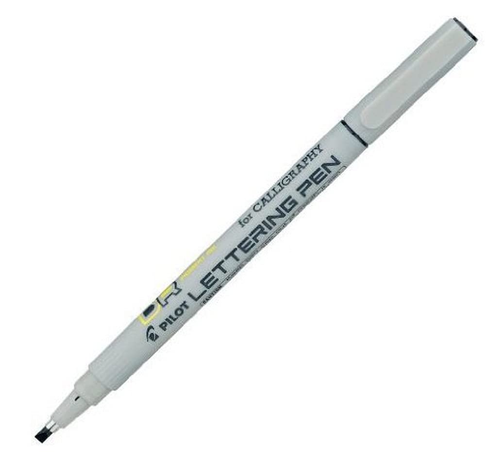 Pilot 12 Stück Lettering Pen, Kalligraphie-Stift schwarz (UK-Import) 2.0 mm, 2.0 mm