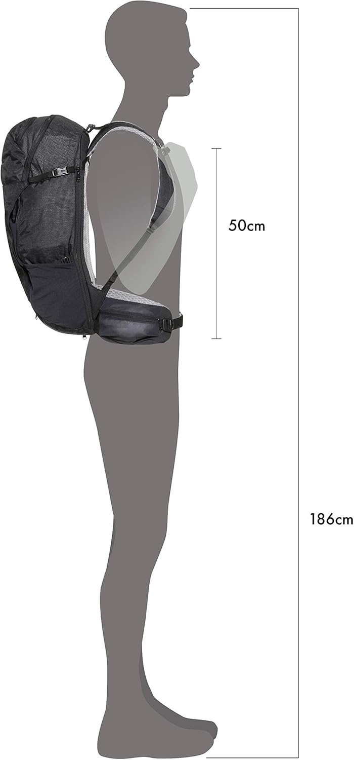 VAUDE Prokyon Zip 28 Rucksäcke20-29l Schwarz Einheitsgrösse, Schwarz Einheitsgrösse