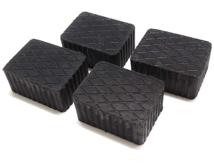 FILAVERSE Gummiauflage 160x120x80mm - KIT mit 4 gummiklotz für Kfz Hebebühnen. Abmessungen des Gummi
