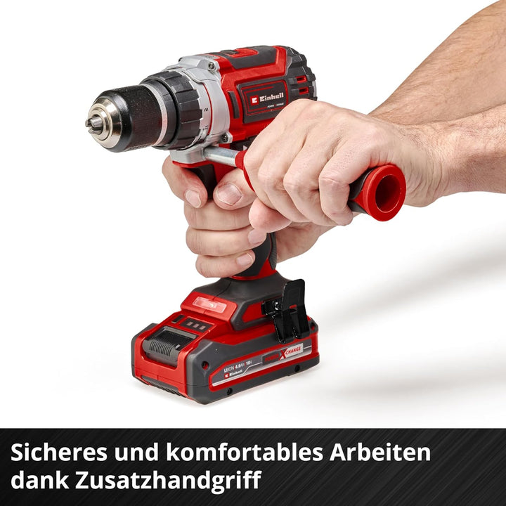 Einhell Professional Akku-Bohrschrauber TP-CD 18/60 Li BL Power X-Change (18 V, bürstenloser Motor,