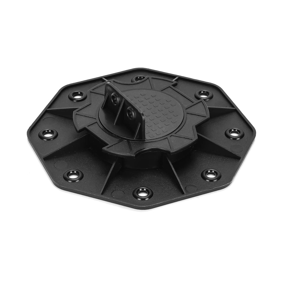 Ansobea 10 Stück Stelzlager höhenverstellbar 18-30mm,Tragfähigkeit von 600kg,sind perfekt für WPC- o