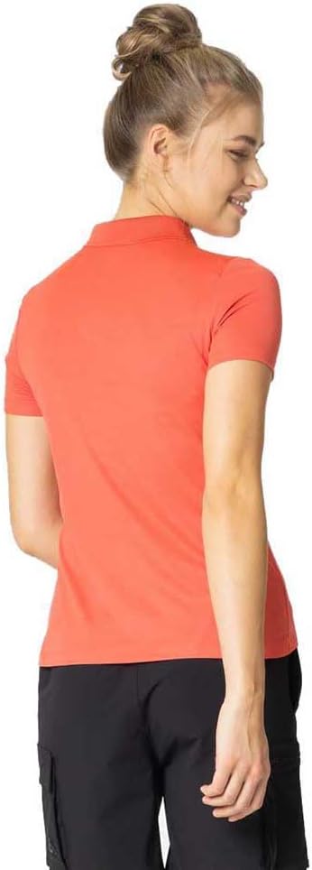 Odlo Damen F-Dry Kurzarm Polo Shirt S Cayenne, S Cayenne