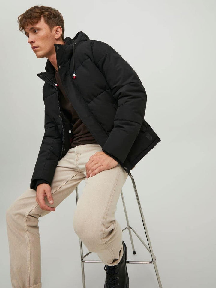 JACK & JONES Timo Puffer Jacket S Schwarz, S Schwarz