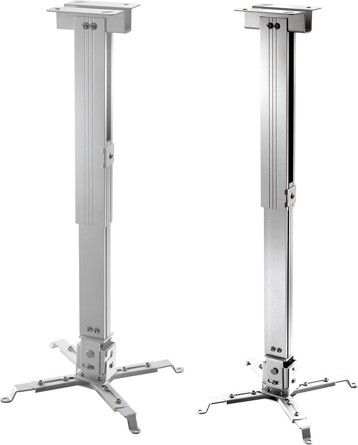 celexon universal Beamer-Decken-Halterung MultiCel4070W weiss | neigbarer, schwenkbarer & höhenverst