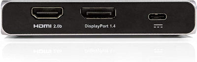 CalDigit USB-C Gen 2 SOHO-Dock mit 10 Gbit/s - Bis zu 4K 60 Hz, HDMI 2.0b, DisplayPort 1.4, 10 Gbit