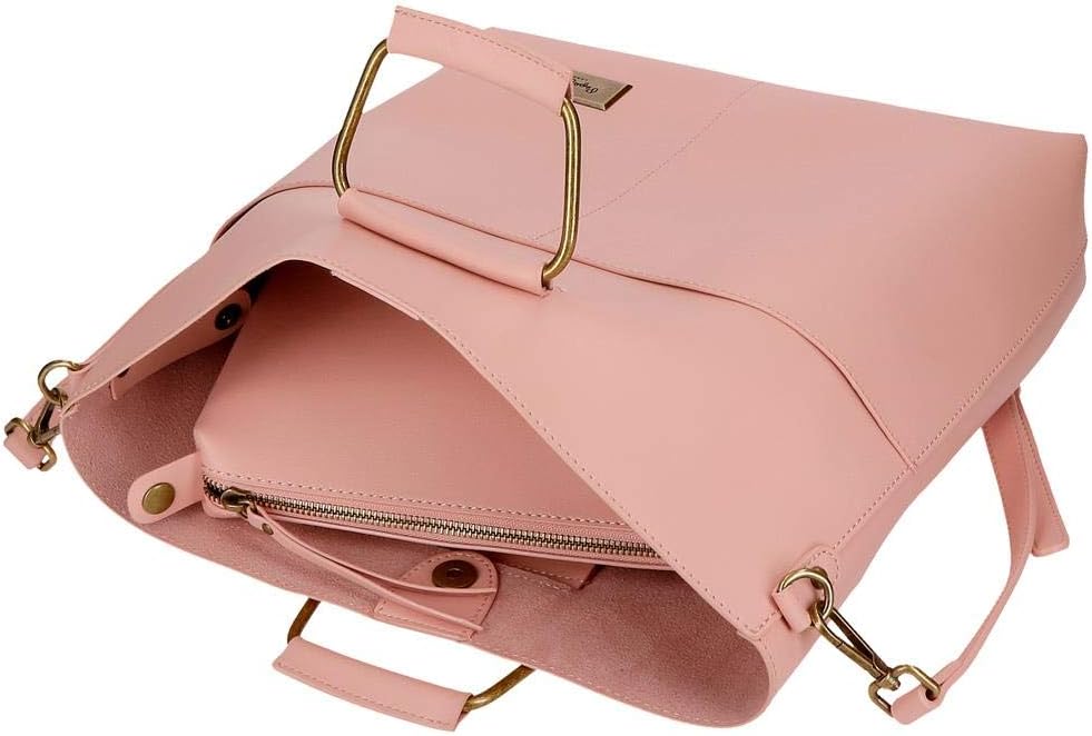 Pepe Jeans Umhängetasche Bag Shopper Griff Rosa, Bag Shopper Griff Rosa
