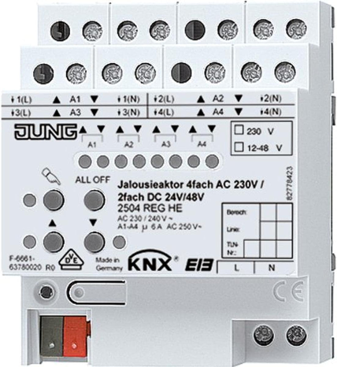 KNX Jalousieaktor JUNG 2504REGHE