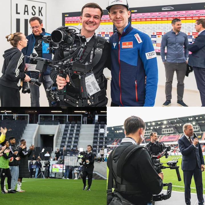 DF DIGITALFOTO Thanos-SE Gimbal Stützweste System, Filmmakers Kit, Kompatibel mit DJI RS2/RS3/RS3Pro
