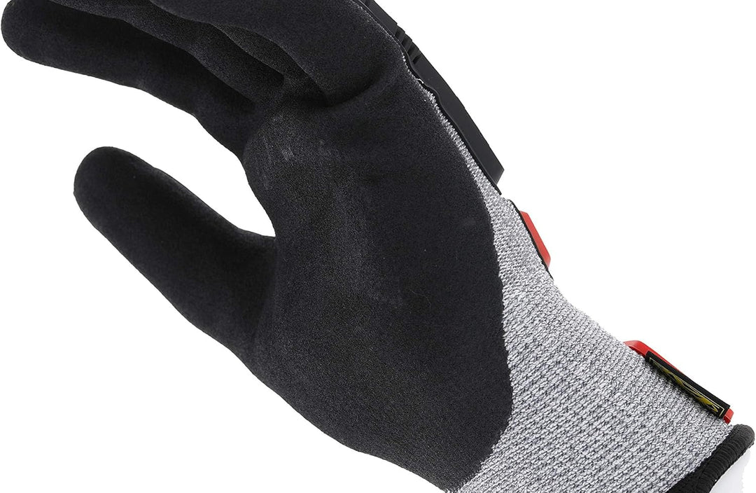 Mechanix Wear M-Pact® Knit CR5A5 Handschuhe (X-Large, Grau/Schwarz) XL, XL