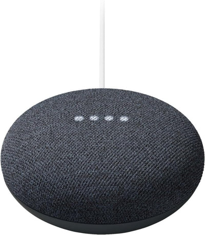 Google Nest Mini 2. Generation Kabelloser Bluetooth-Lautsprecher (Anthrazit), Anthrazit