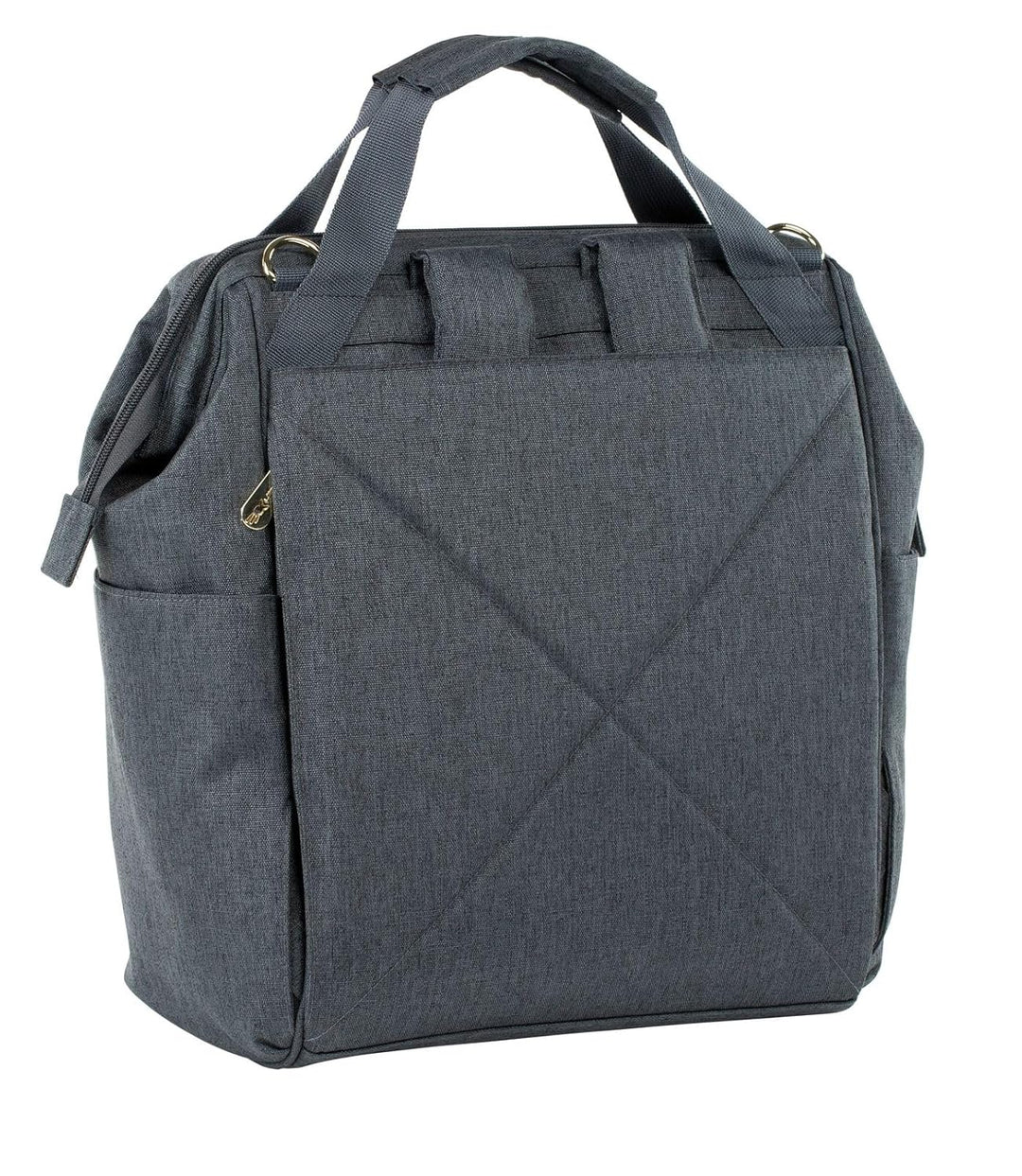 LÄSSIG Baby Wickelrucksack Wickeltasche inkl. Wickelzubehör nachhaltig produziert/Goldie Backpack, a