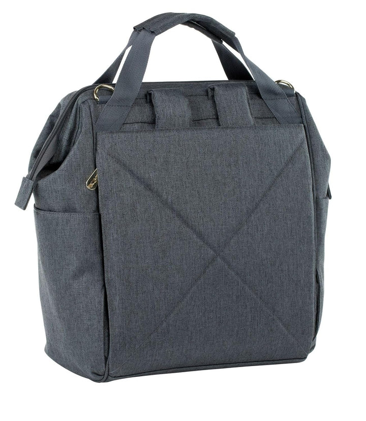 LÄSSIG Baby Wickelrucksack Wickeltasche inkl. Wickelzubehör nachhaltig produziert/Goldie Backpack, a