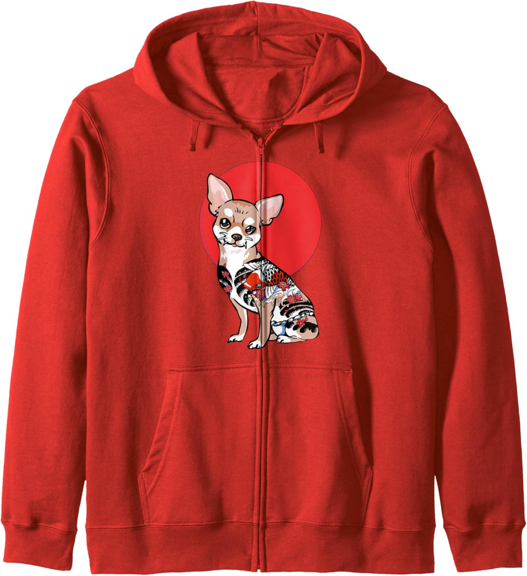 Yakuza Chihuahua Kapuzenjacke