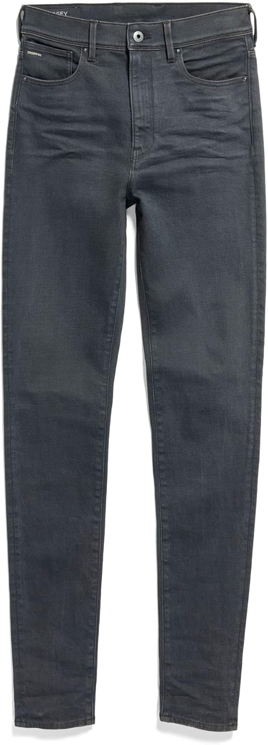 G-STAR Damen Kafey Ultra High Skinny Jeans 29W / 34L Grau (Worn in Tornado D15578-d185-d353), 29W /