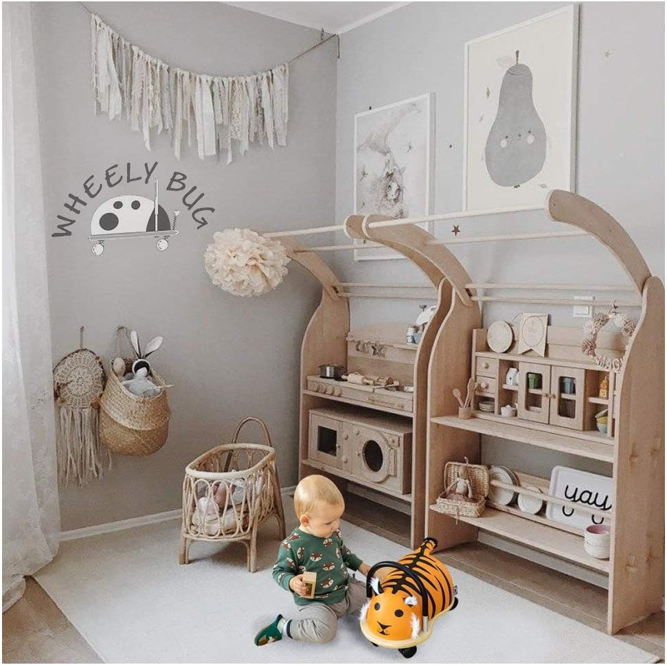 Wheelybug Rutscher 2 Teile Set Kinder Rutschauto Rutschtier Tier Jungen Mädchen Wheely Bug gross ode