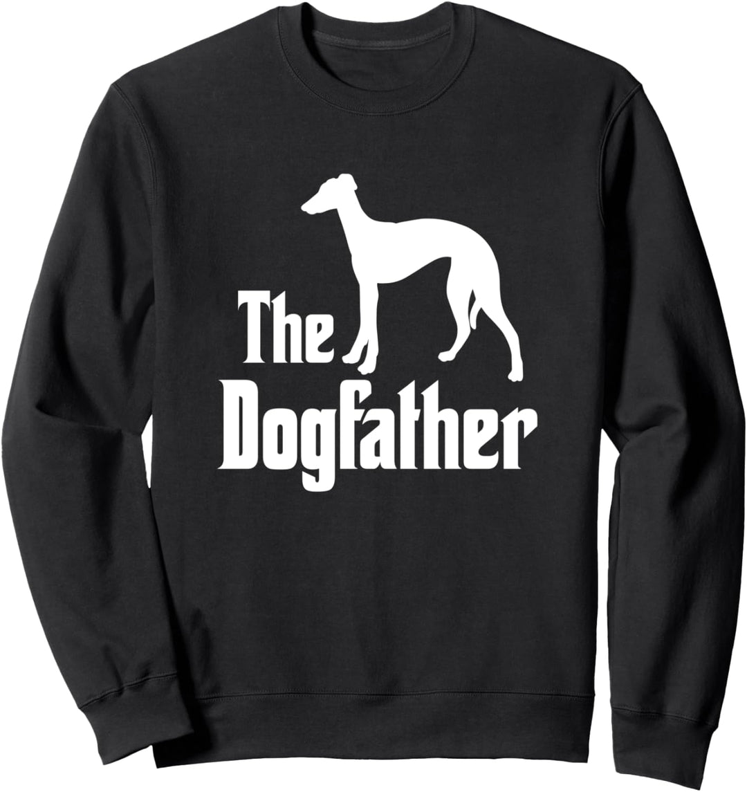 The Dogfather - Hund, Geschenk, lustiges Greyhound Sweatshirt