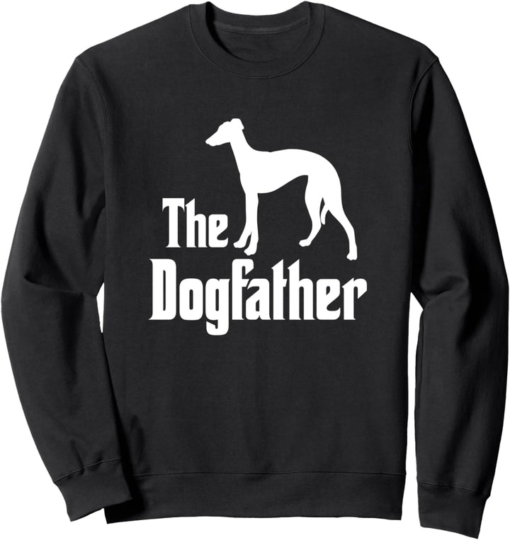 The Dogfather - Hund, Geschenk, lustiges Greyhound Sweatshirt