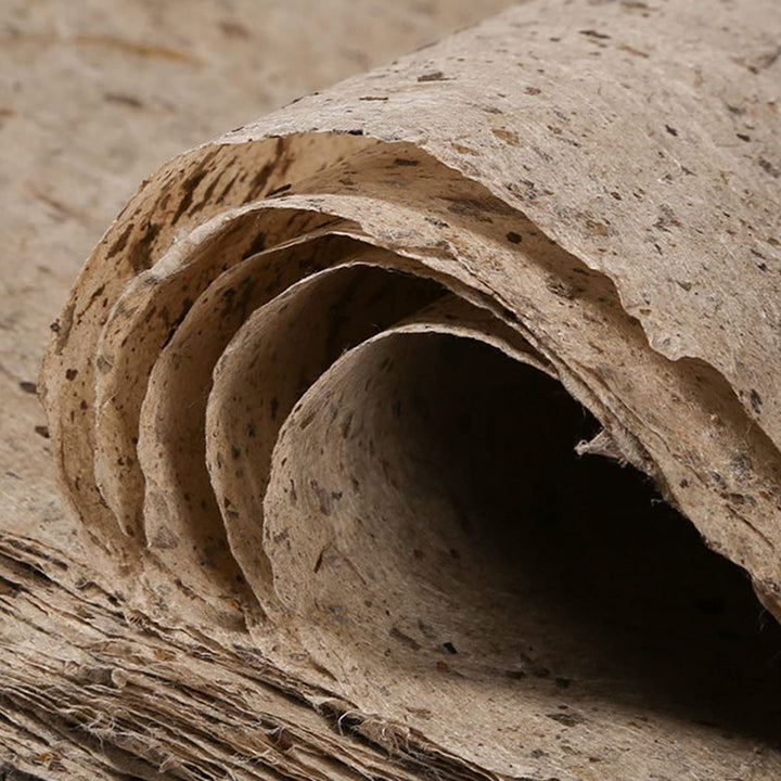 Acidea Maulbeerpapier, 50 Blatt 30 x 40cm Naturfaser Textur, Handgeschöpftes Papier Chinesischer Sti