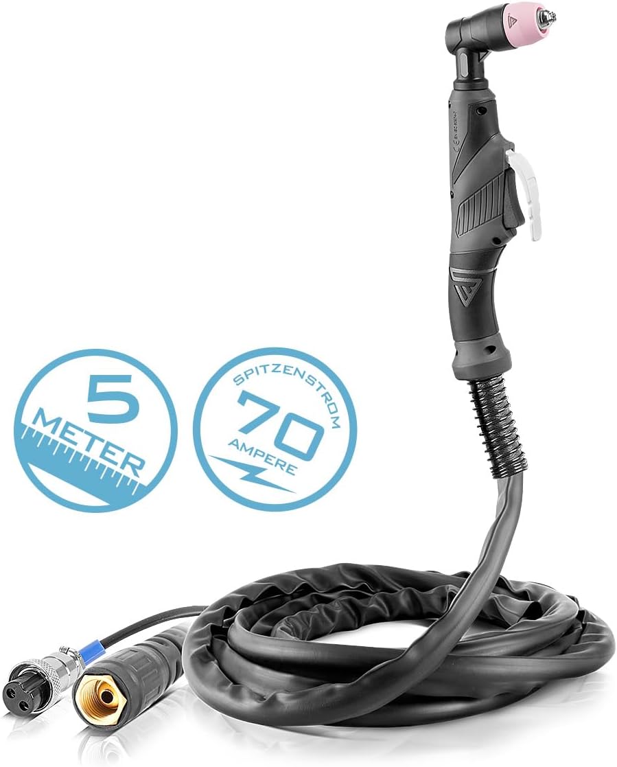 STAHLWERK Plasmabrenner AG-60 / SG-55 mit 5 Meter Schlauchpaket Plasmaschneider bis 70A Schweissgerä