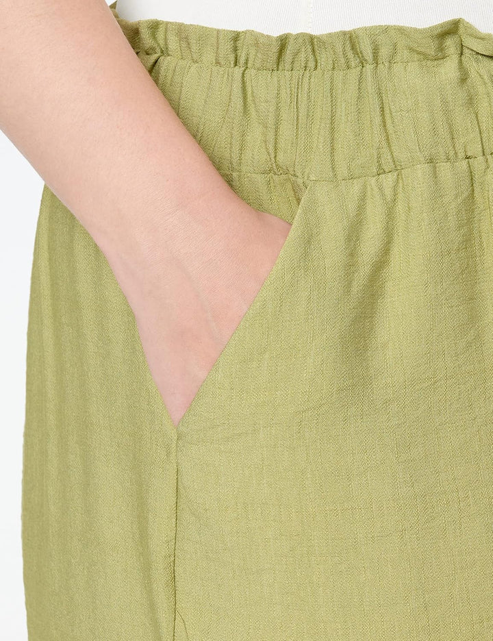 Naf Naf Damen Klassische Hose 34 Oliv, 34 Oliv