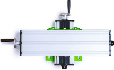 XPOtool 2-Achsen Kreuztisch 395x240 mm, multifunktionaler Frästisch mit 200 mm X Achse, 55 mm Y Achs