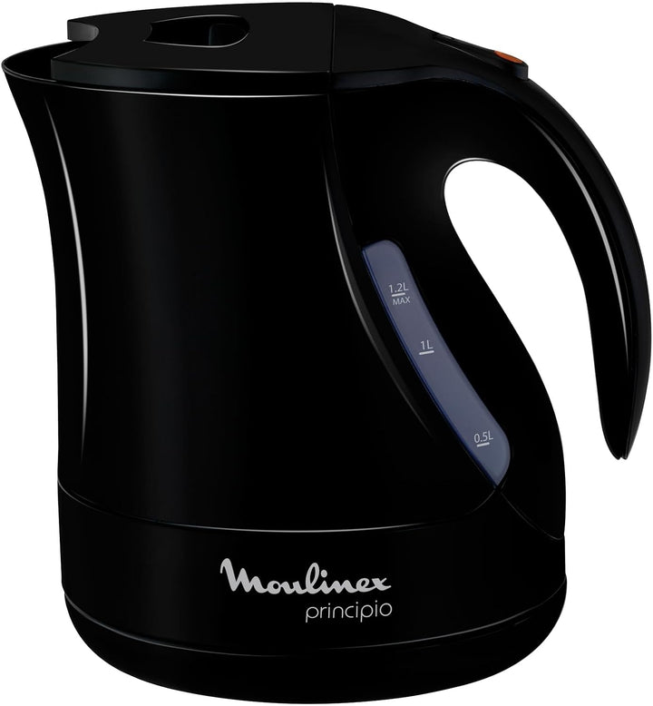 Moulinex BY1078 Wasserkocher | 1.2 L | Herausnehmbarer Kalkfilter | 360°-Sockel | 2.400 W Leistung |