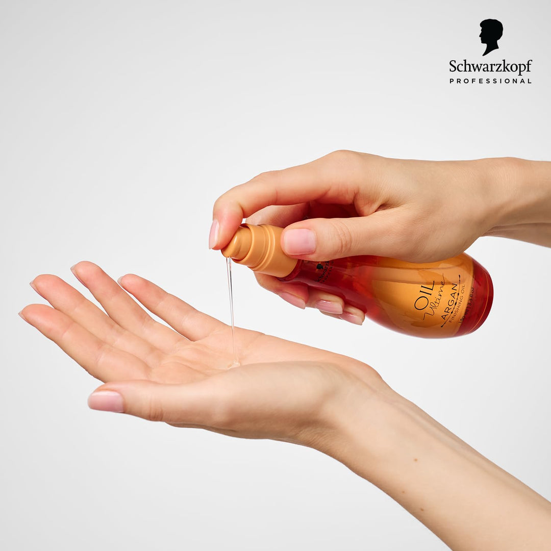 Schwarzkopf Oil Ultime Argan Finishing Oil 100ml Unparfümiert 100 ml (1er Pack), Unparfümiert 100 ml