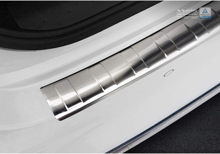 Spiegelschwarz Edelstahl Heckstossstangenschutz kompatibel mit Mazda CX-5 II 2017- inkl. Facelift 'R