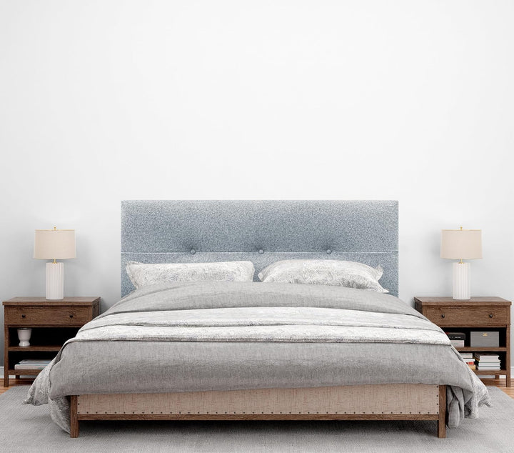 DHOME Kopfteil aus Kunstleder oder Stoff AQUALINE Pro Kopfteil Polsterkopfteil Luxusbett (Stoff Perl