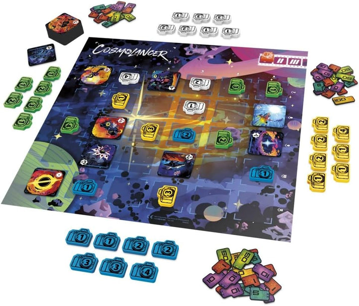 Cosmolancer strategisches Brettspiel von Reiner Knizia