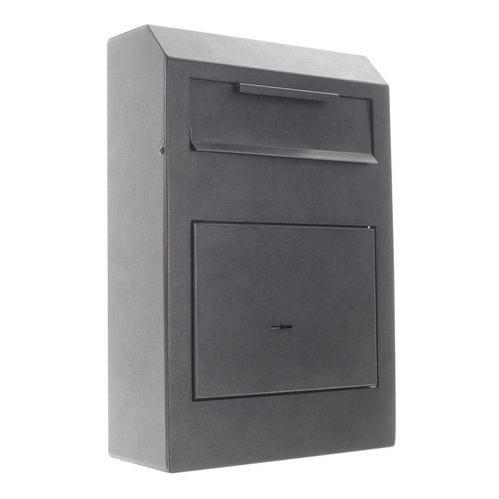 Rottner Cashmatic Basic Einwurftresor Stahl Doppelbartschloss 2 Schlüssel Rückholsperre inkl.