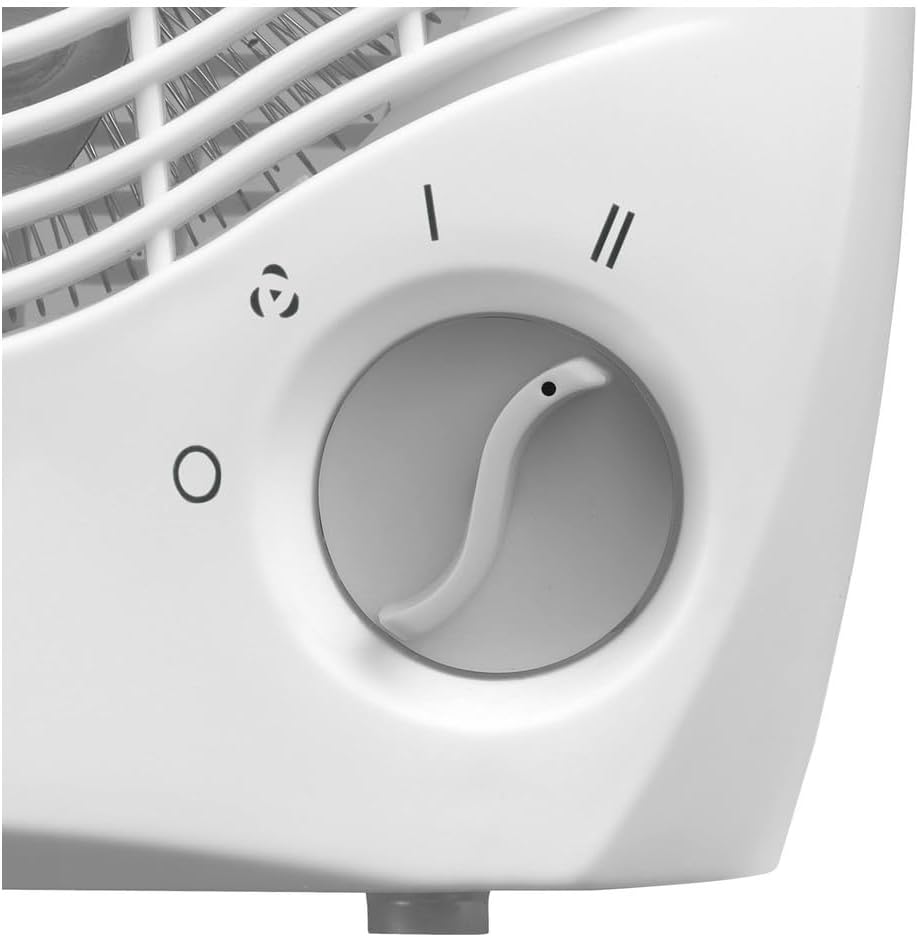 Eurom Heizlüfter VK2002, 2.000 W 350265 (Heizgerät Ventilator Elektroheizer Elektroheizgerät Heizer