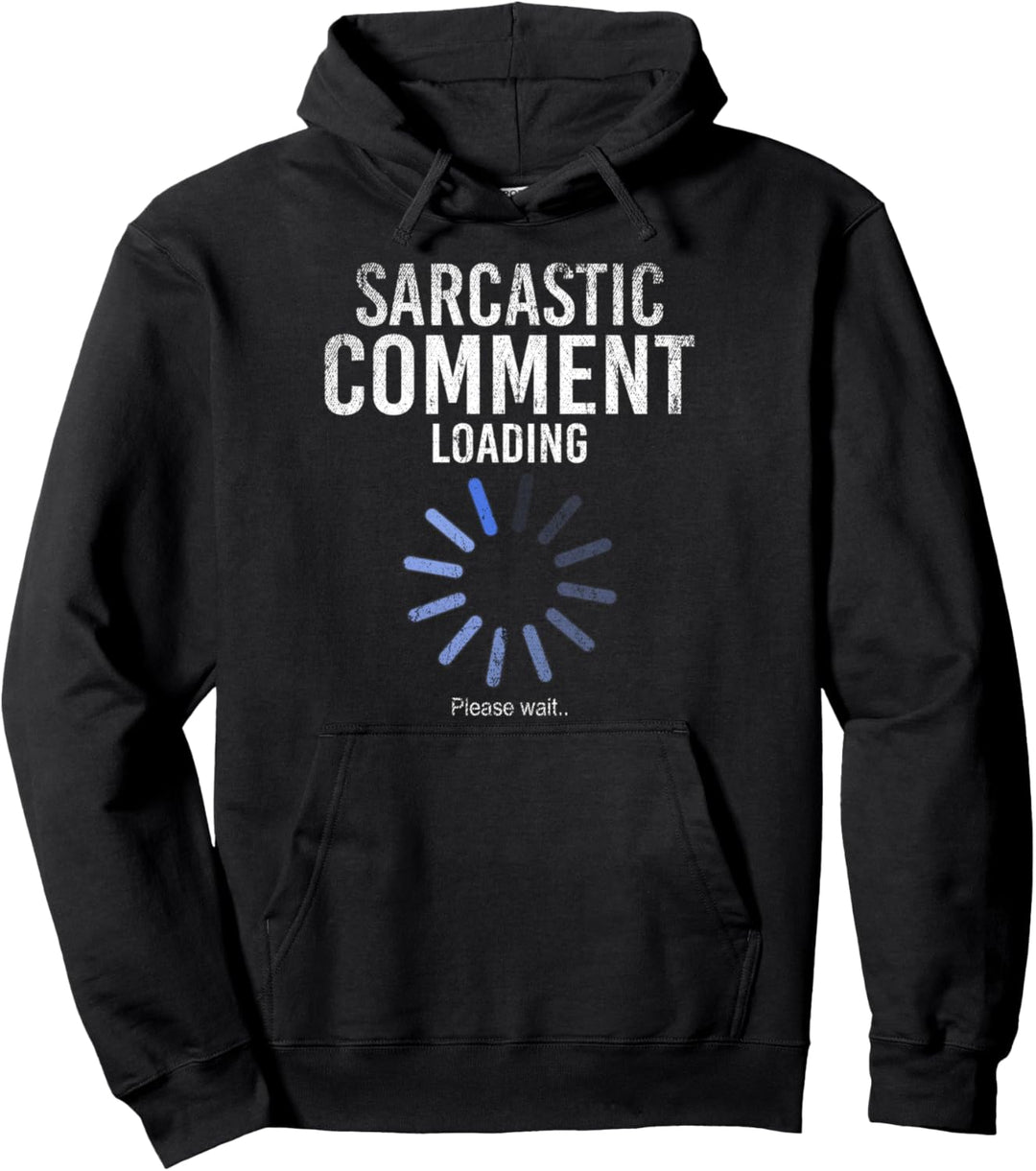 Lustiges ironischer Witz Schwarzer Humor Geschenk Sarkasmus Pullover Hoodie