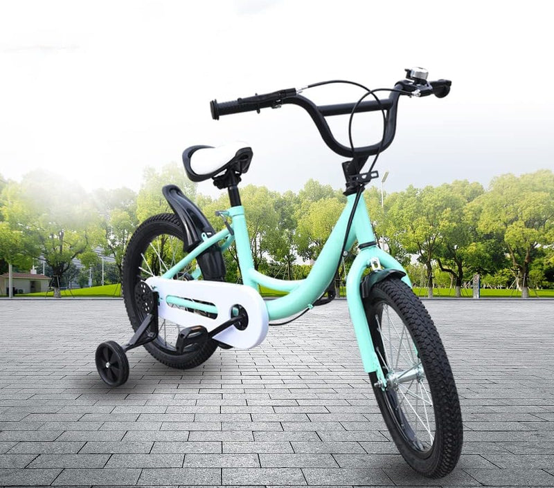 DDZcozy Fahrrad für Kinder 16 Zoll Kinderfahrräder mit Stützräder Kinder Fahrrad für Mädchen und Jun