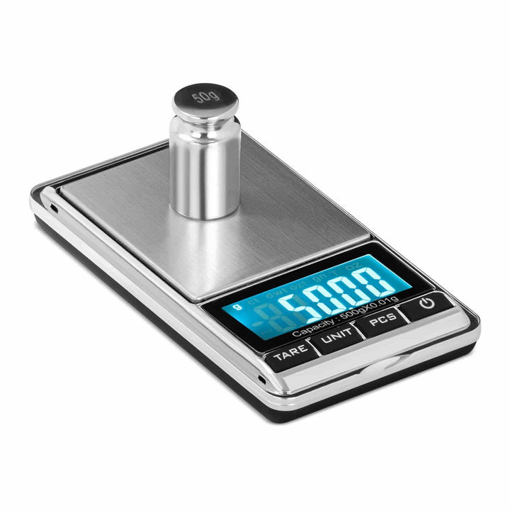 Steinberg Systems SBS-DW-500VAS Digitale Taschenwaage Feinwaage max. 500g Genauigkeit 0,05g/200 g 62