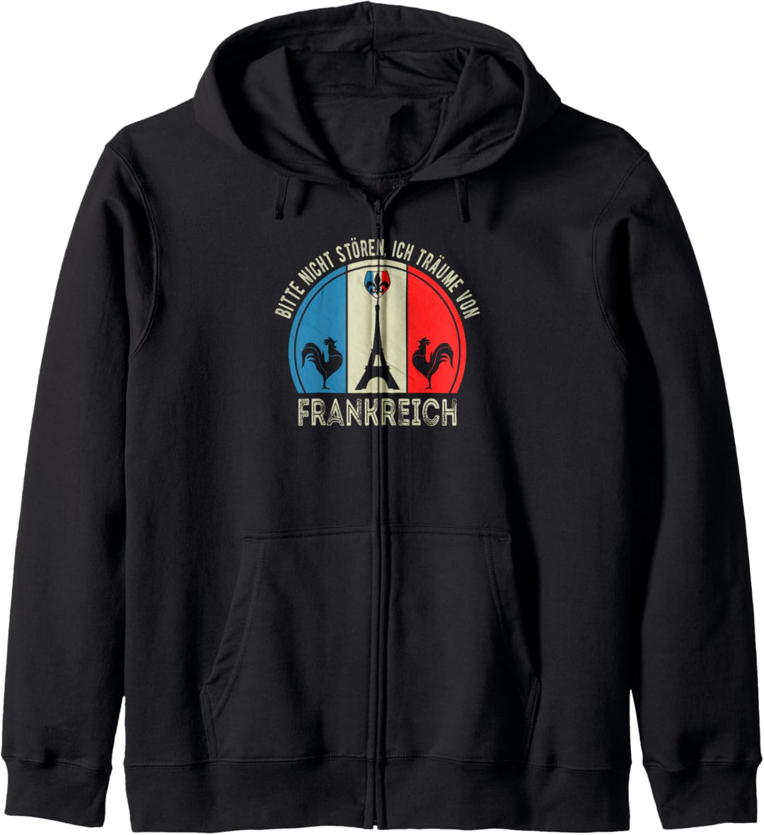 Bitte nicht stören ich träume von Frankreich Paris Souvenir Kapuzenjacke