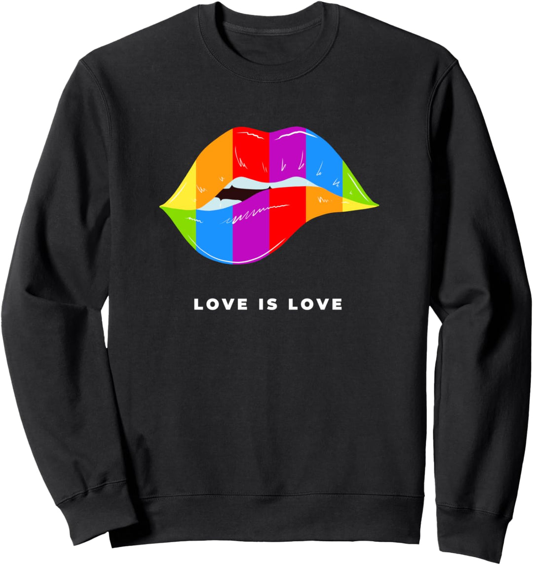 Happy Pride Month - Love is Love - LGBTQ+ Sweatshirt