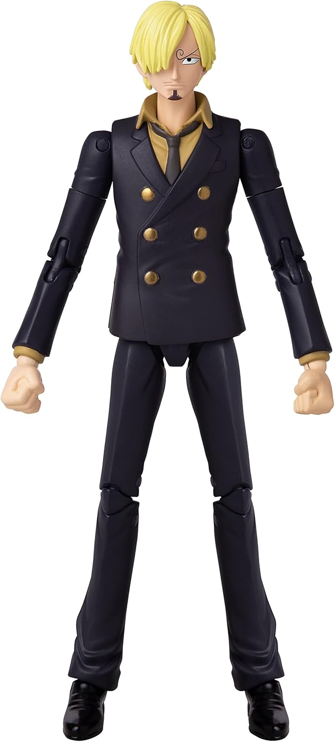 BANDAI – Anime Heroes – One Piece – Anime Heroes Figur 17 cm – Sanji – 36933, Sanji