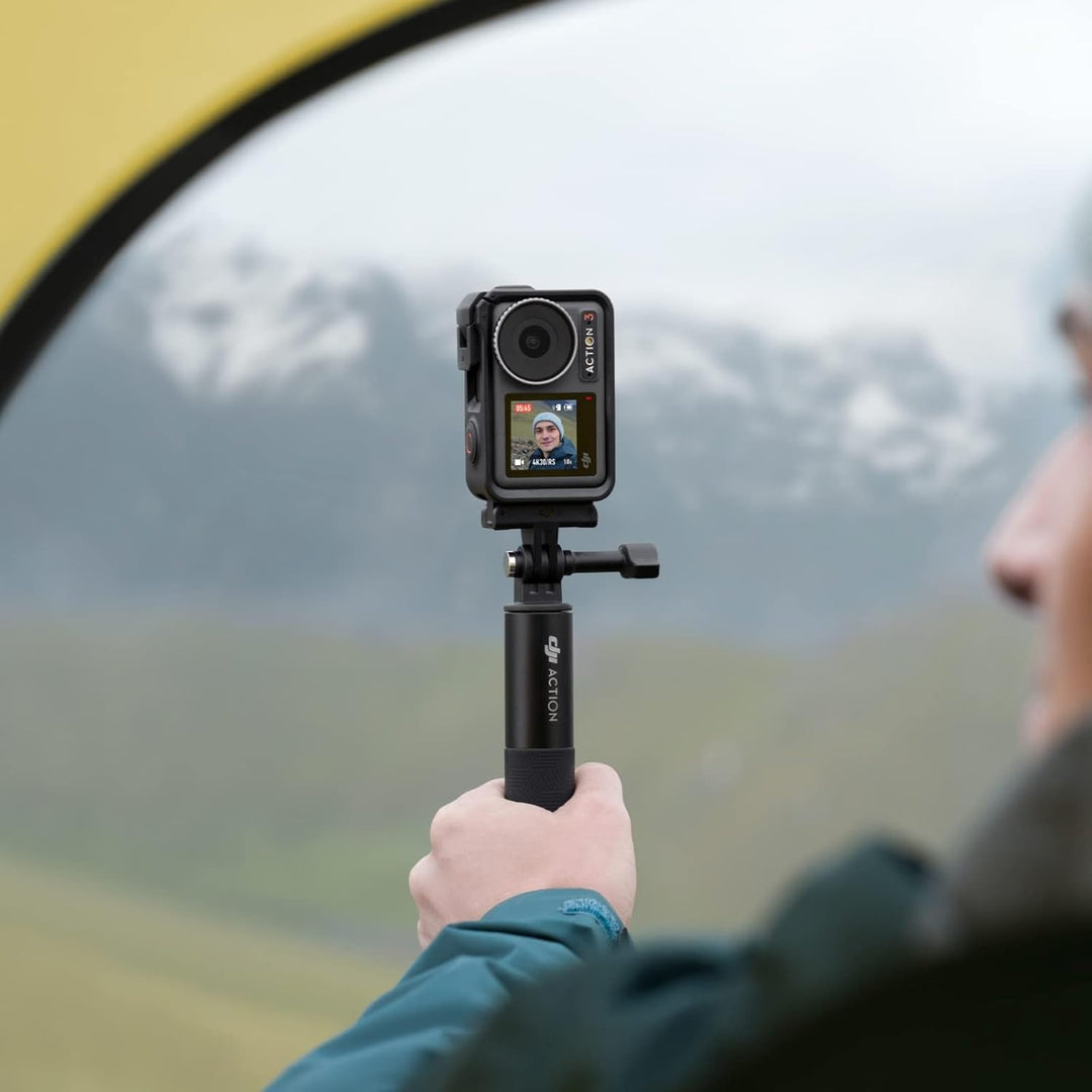 DJI Osmo Action 3 Adventure-Combo - 4K HDR Action-Cam, 10-Bit Farbtiefe, wasserdicht, HorizonSteady,