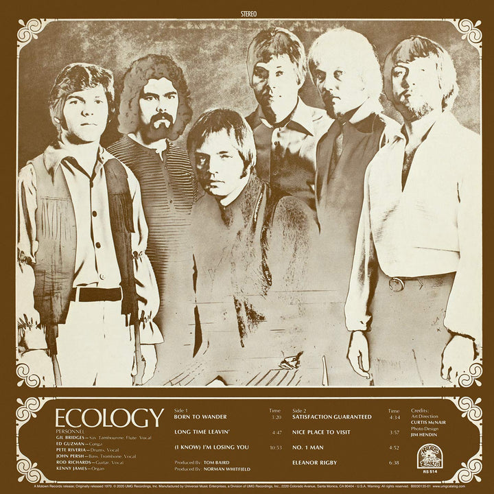 Ecology, Vinyl