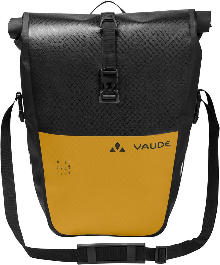 VAUDE Fahrradtaschen für Gepäckträger Aqua Back Color (Rec), in gelb, 2X Hinterradtasche wasserdicht
