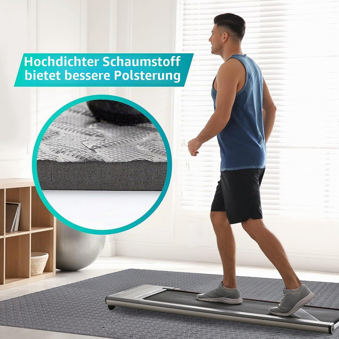 Yes4All 30x30 cm bis zu 3.3 m² Set 12/16/36 Eva Matten Schutzmatten Bodenschutz Bodenfliesen Sportma